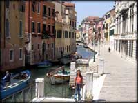 Typical Venice canal