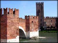 Verona castle bridge