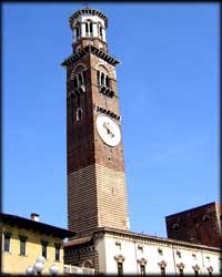 Verona clock tower