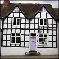 Tudor house in Warwick