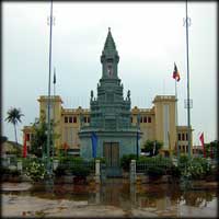 Railway station & stupa