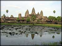 Angkor in the lotus pond